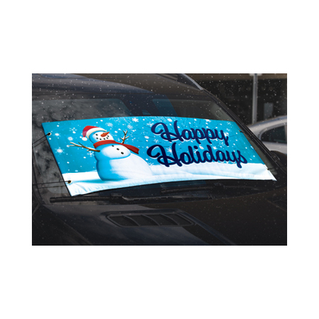 EZ LINE Holiday Windshield Banners (Bucko'S): Holiday Sale - Bow 295 HOL-S1